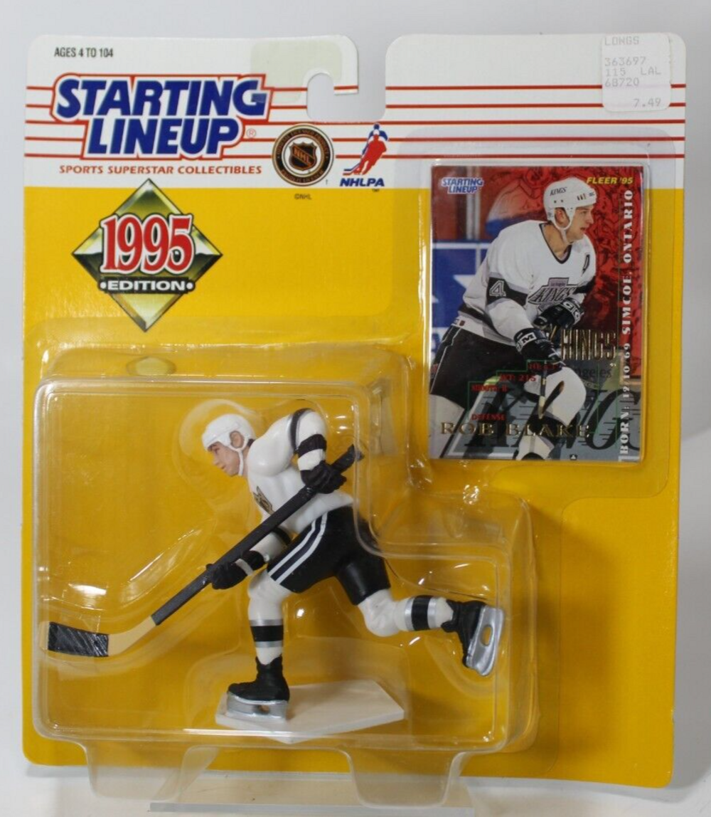 Starting Lineup 1995 Rob Blake NHL LA Kings - Hockey Figure NIP